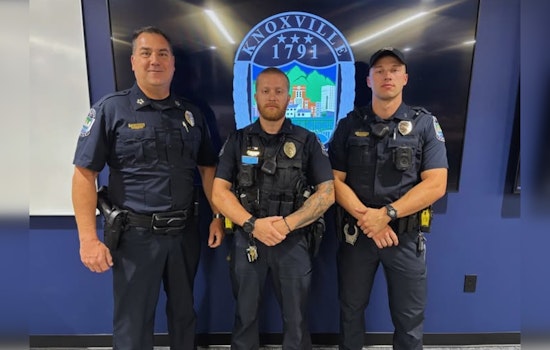 Knoxville Police Officers Honored for Life-Saving Response to Overdose on Skyline Drive