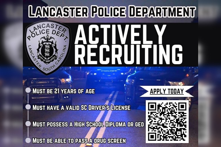 Lancaster Police Department Seeks Committed Recruits to Bolster Community Safety Efforts
