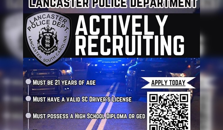 Lancaster Police Department Seeks Committed Recruits to Bolster Community Safety Efforts