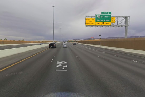 Lane Closures on I-215 Announced for Pavement Preservation Project in Las Vegas