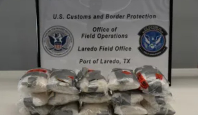 Laredo CBP Officers Intercept Over $312K in Meth at Colombia-Solidarity Bridge, Mexican National Detained