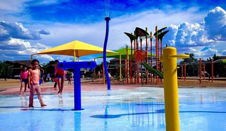 Las Cruces Police Partner with Raising Cane's for Community Engagement at Metro Verde Splash Pad