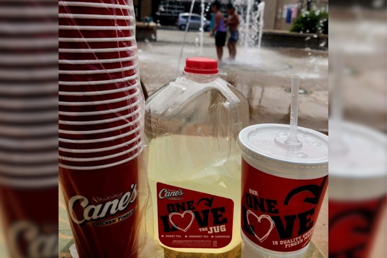 Las Cruces Police Partner with Raising Cane’s for 'Lunchbox Lemonade' Community Engagement Events