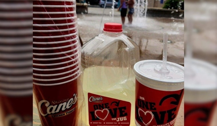 Las Cruces Police Partner with Raising Cane’s for 'Lunchbox Lemonade' Community Engagement Events