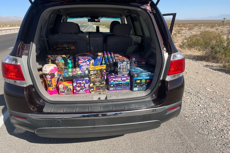 Las Vegas Police Seize 2.5 Tons of Illegal Fireworks Ahead of Fourth of July Celebrations