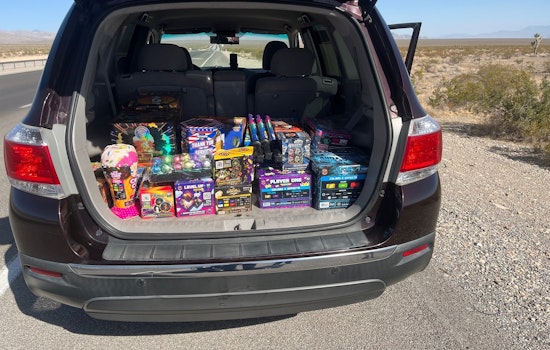 Las Vegas Police Seize 2.5 Tons of Illegal Fireworks Ahead of Fourth of July Celebrations