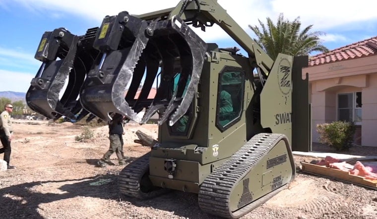 Las Vegas Police Unveil 'The Rook', A Tactical Game-Changer for High-Risk Operations