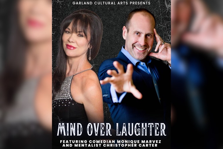 Laugh and Be Amazed: Comedian Monique Marvez and Mentalist Christopher Carter to Dazzle Garland at Plaza Theatre