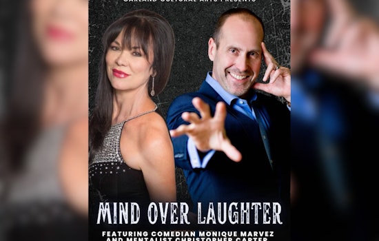 Laugh and Be Amazed: Comedian Monique Marvez and Mentalist Christopher Carter to Dazzle Garland at Plaza Theatre