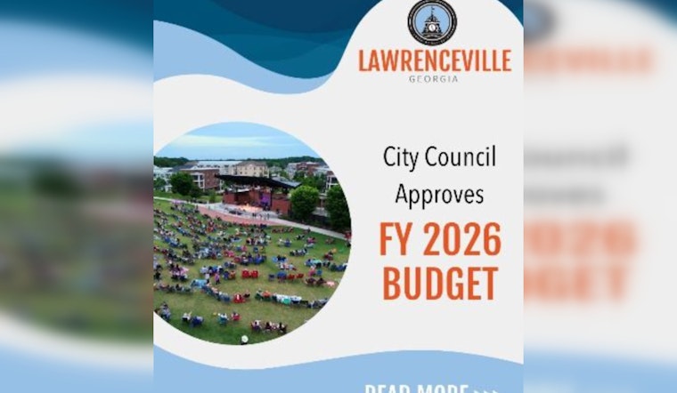 Lawrenceville Sets Ambitious $227.7M Budget for FY 2026, Maintaining Millage Rate amidst Tax Digest Growth