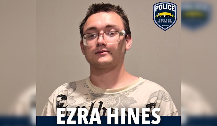 Lebanon Police Seek Public Help to Find Missing 23-Year-Old Ezra Hines