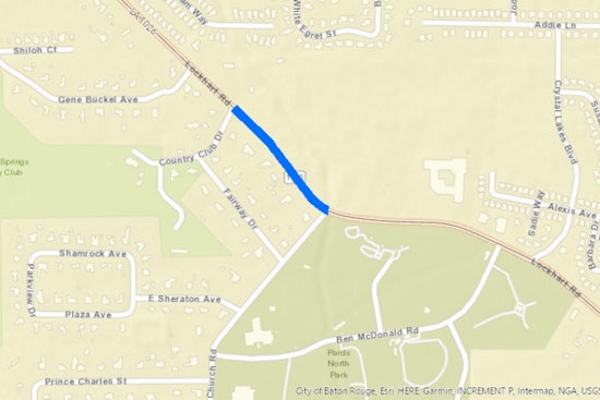 Livingston Parish Alert on Scheduled Road Closures on LA 1026 and Eden Church Road for Construction Work