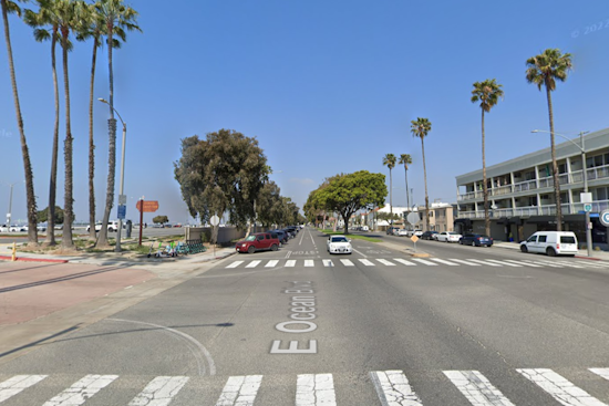 Long Beach Police Investigate Late-Night Shooting on E Ocean Boulevard, Suspect at Large