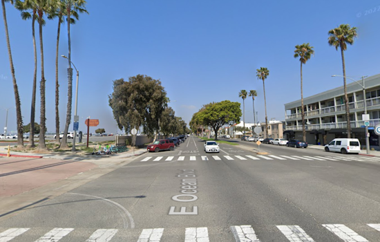 Long Beach Police Investigate Late-Night Shooting on E Ocean Boulevard, Suspect at Large