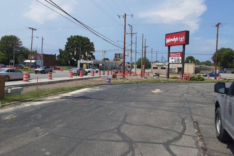 Lorain Advances Henderson Drive Safety Project with New Power Pole Installations