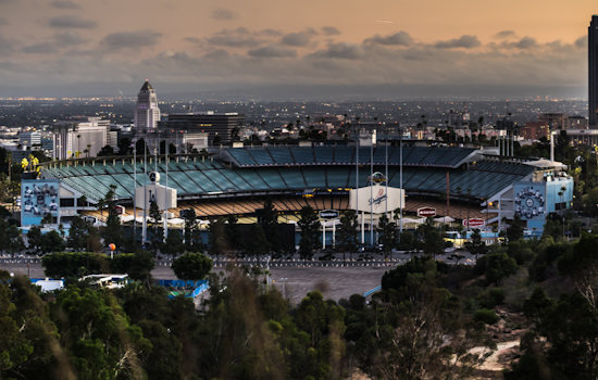 Los Angeles Fire Department Swiftly Contains Brush Fire Near Dodger Stadium Amid Yankees Game