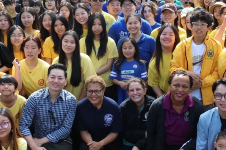 Los Angeles Mayor Karen Bass Spearheads 'Shine LA' Initiative with AANHPI Communities in City-Wide Day of Service