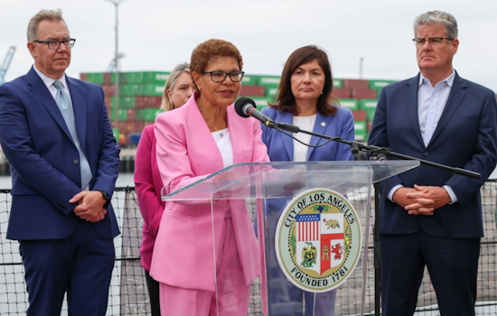 Los Angeles Mayor Karen Bass Vows to Uphold Port Amid Federal Trade Policy Instability