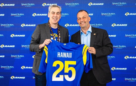 Los Angeles Rams Partner with Hawai‘i Tourism Authority to Promote Tourism and Community Service in Maui