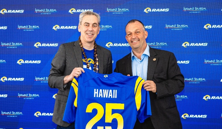 Los Angeles Rams Partner with Hawai‘i Tourism Authority to Promote Tourism and Community Service in Maui