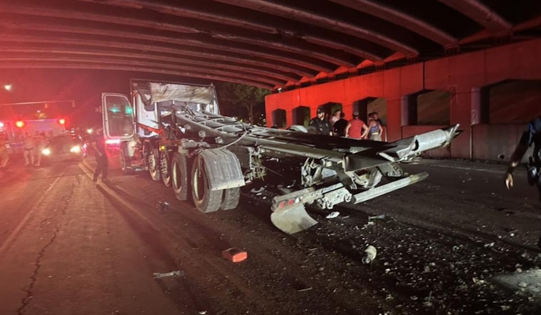 M-50 Reopens After Overpass Struck by Refuse Hauler in Dundee, No Injuries Reported