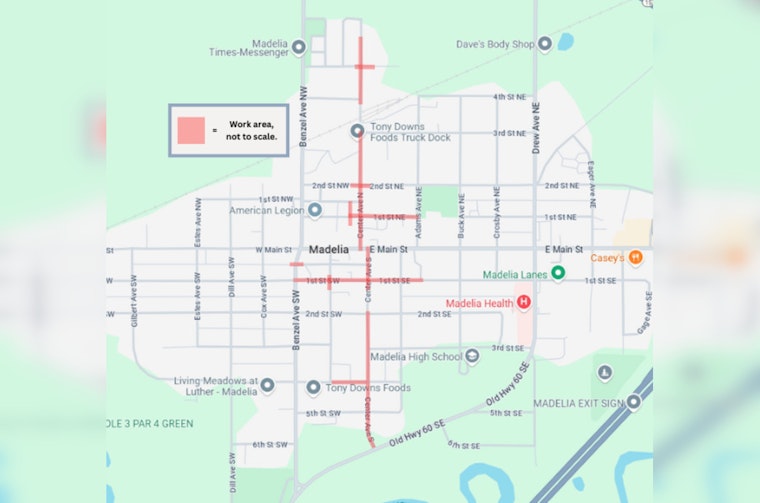 Madelia Residents Endure Construction as CenterPoint Energy Upgrades Gas Lines on Center Avenue