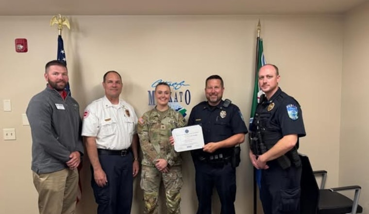 Mankato Department of Public Safety Honored with DoD ESGR Above and Beyond Award for Exceptional Support of Military Personnel