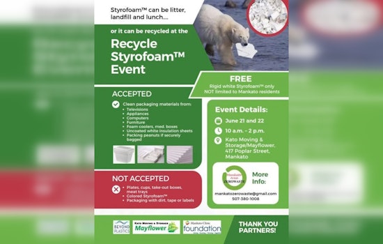 Mankato Hosts Free Styrofoam Recycling Event to Boost Sustainability