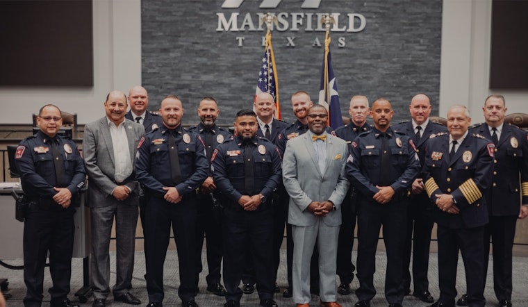Mansfield Police Department Celebrates Leadership Advancement, Promoting Devoted Officers