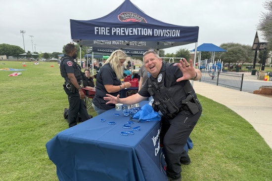 Mansfield Police Engage Community With Playful Kickoff Event at Chandler Park