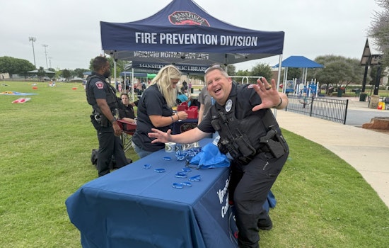 Mansfield Police Engage Community With Playful Kickoff Event at Chandler Park
