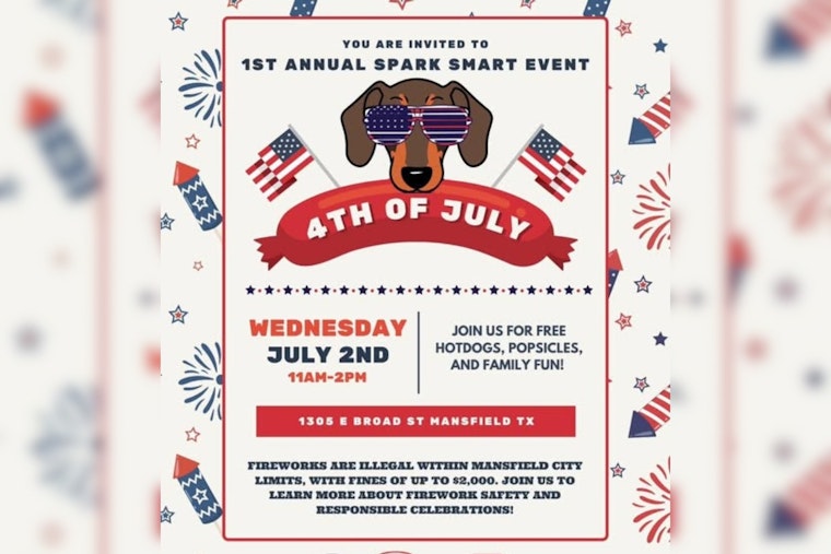 Mansfield's Spark Smart Event Combines Fourth of July Fun with Pet Safety and Firework Education