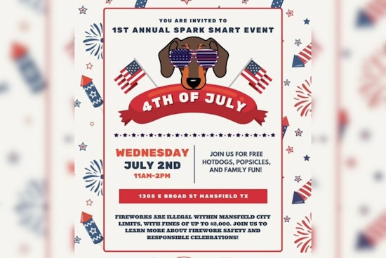 Mansfield's Spark Smart Event Combines Fourth of July Fun with Pet Safety and Firework Education