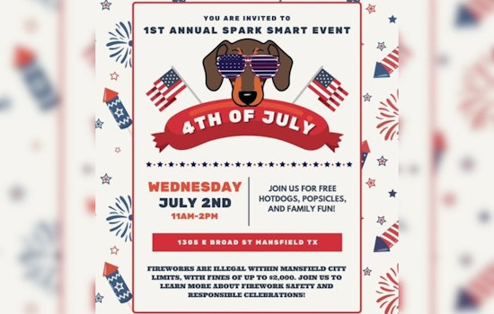 Mansfield's Spark Smart Event Combines Fourth of July Fun with Pet Safety and Firework Education