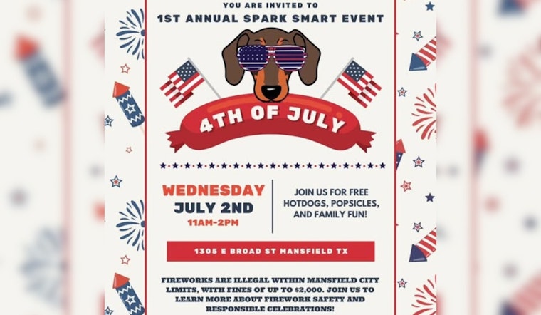 Mansfield's Spark Smart Event Combines Fourth of July Fun with Pet Safety and Firework Education