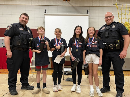 Maple Grove Celebrates Newest DARE Graduates, Police Chief Hosts Outstanding Students