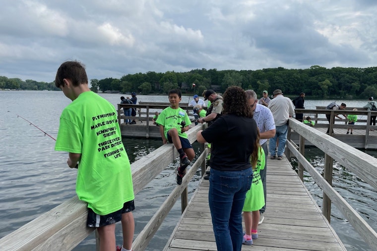 Maple Grove Students Bond with Law Enforcement at Annual Cops & Bobbers Event