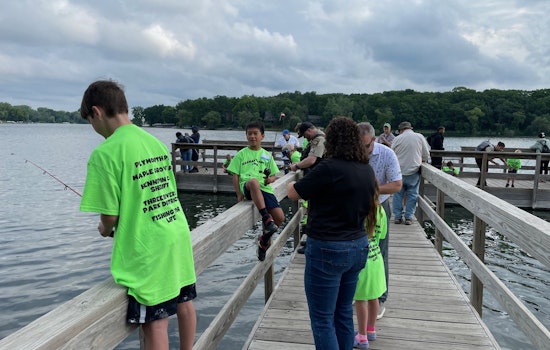 Maple Grove Students Bond with Law Enforcement at Annual Cops & Bobbers Event