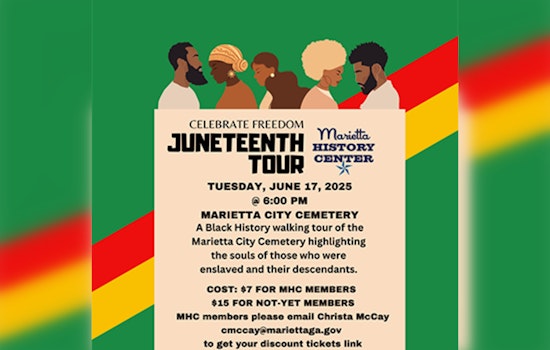 Marietta History Center to Honor African American Legacies with Juneteenth Cemetery Walking Tour
