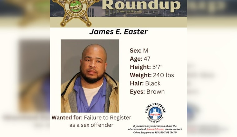 Marion County Sheriff's Office on the Hunt for Non-Compliant Sex Offender James E. Easter