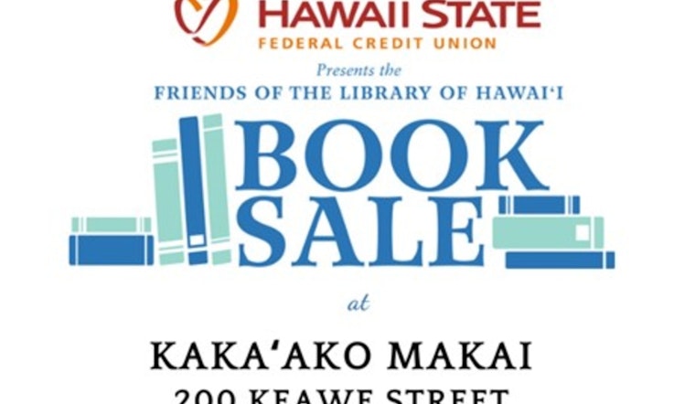 Mark Your Calendars as 76th Annual Friends of the Library of Hawai‘i Booksale Returns to Kaka‘ako Makai with Over 125,000 Titles