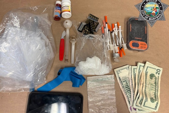 Marysville Police Seize Methamphetamine and Cash, Passenger Arrested on Multiple Felony Charges After Traffic Stop