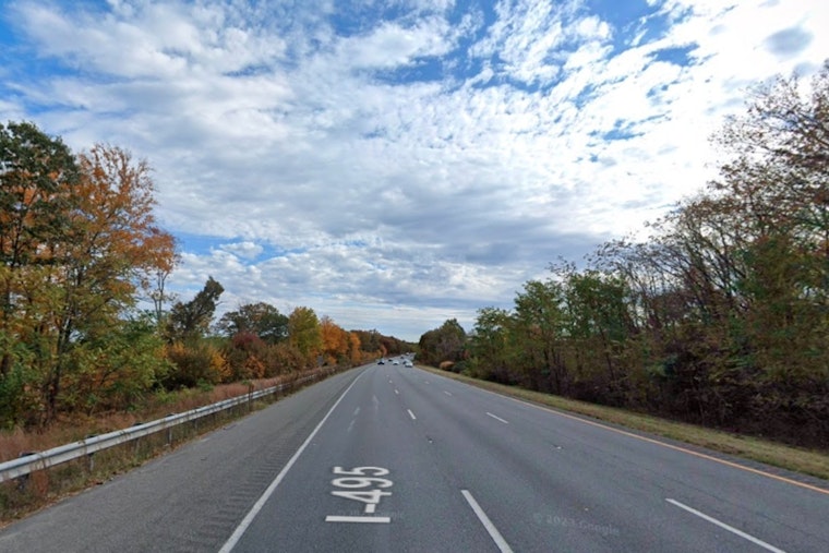 Massachusetts State Trooper Hospitalized After Cruiser Overturns on I-495 Near Tewksbury
