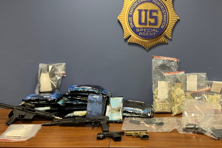 Massive Drug Bust in Murfreesboro to West Coast Cracks Down on Opioid Menace, Scores of Meth & Fentanyl Seized