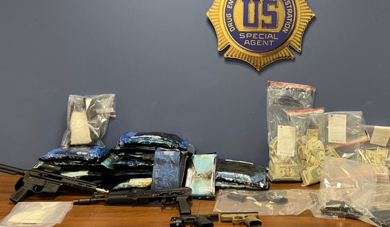 Massive Drug Bust in Murfreesboro to West Coast Cracks Down on Opioid Menace, Scores of Meth & Fentanyl Seized