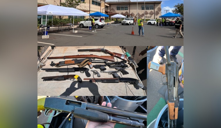 Maui Police Collect 126 Firearms in Successful Gun Buyback Event in Kahului