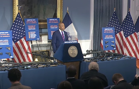 Mayor Adams and NYPD Confiscate Over 2,200 Illegal Firearms, Slash Shootings and Homicides to Record Lows