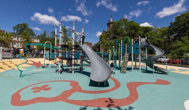 Mayor Michelle Wu Unveils Revitalized Crawford Street Playground in Roxbury, Boston