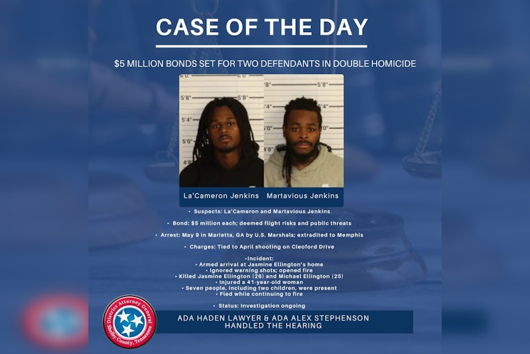 Memphis Community Seeks Justice as Suspects in Fatal Shooting Extradited and Held on $5M Bonds Each