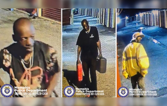 Memphis Police Seek Public's Help to Catch Suspect in Series of Break-Ins at Fairgrounds Storage